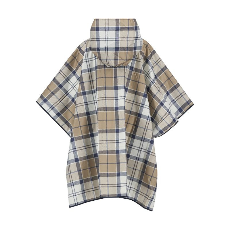 Poncho Tartan Portree Femme Barbour
