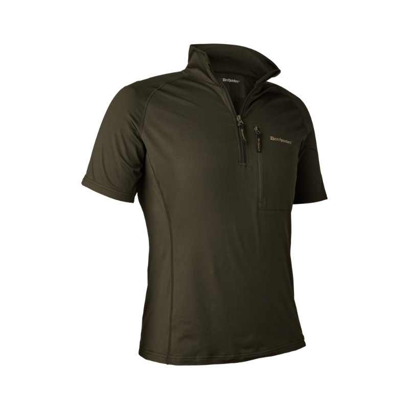 T-shirt Isolant Col rits Excape Deerhunter