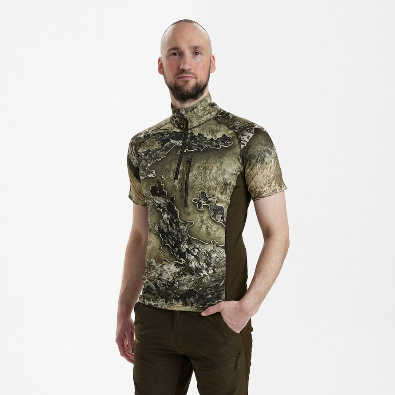 T-Shirt Isolant Col zip Excape Deerhunter