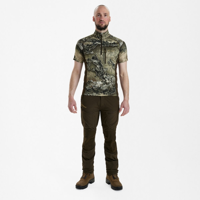 T-Shirt Isolant Col zip Excape Deerhunter