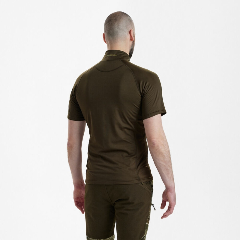 T-shirt Isolant Col rits Excape Deerhunter