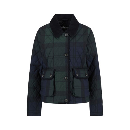 Veste matelassée Louden Tartan femme Barbour