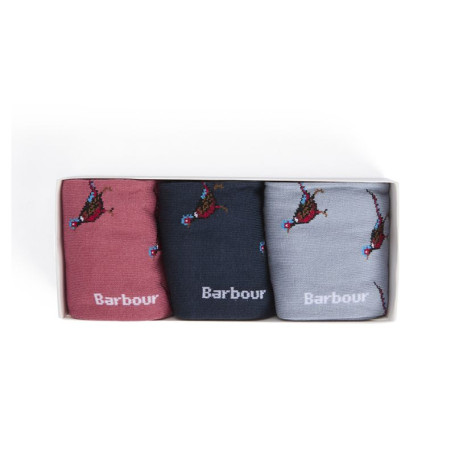 Coffret chaussettes faisans Barbour