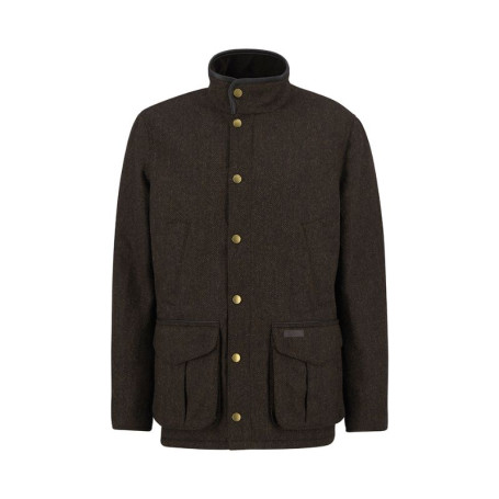 Manteau en tweed Hereford Barbour