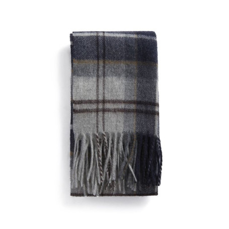 Écharpe en laine et cachemire tartan Barbour