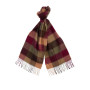 Echarpe Tattersall en laine Barbour