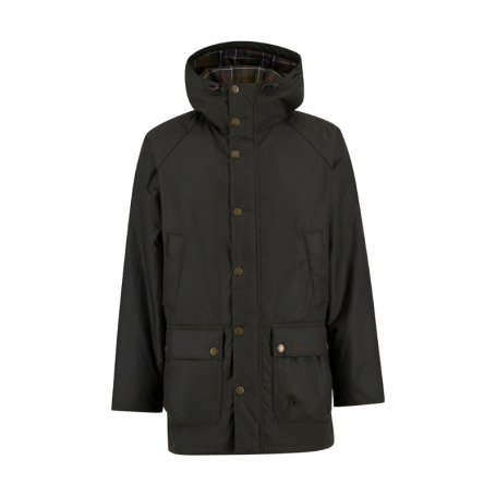 Geoliede parka van Barbour