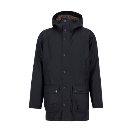Geoliede parka van Barbour