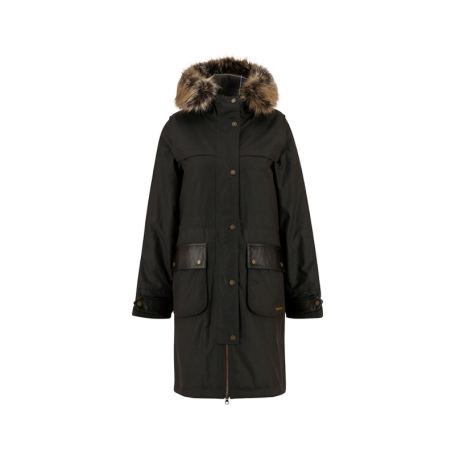 Parka huilée Durham City Femme Barbour