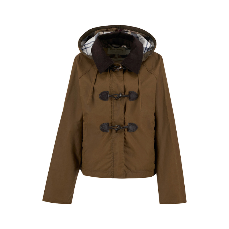 Veste huilée Duffle Myra Femme Barbour