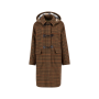Wollen damesjas Melody Check Barbour