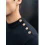 Pull marin Compas Marine Nationale x Saint James