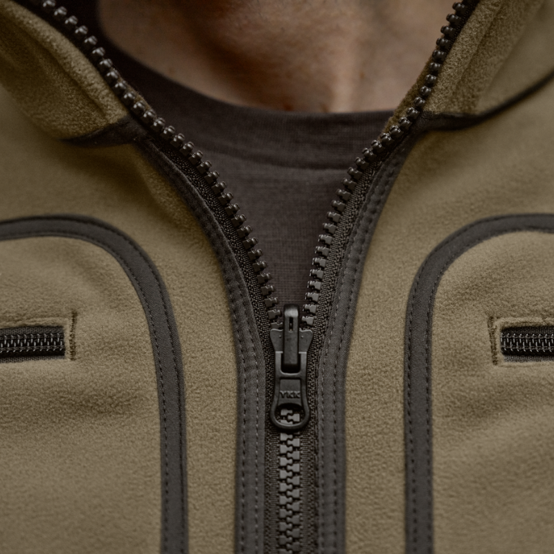 Veste polaire réversible Kamko Bronze/Willow Green Härkila