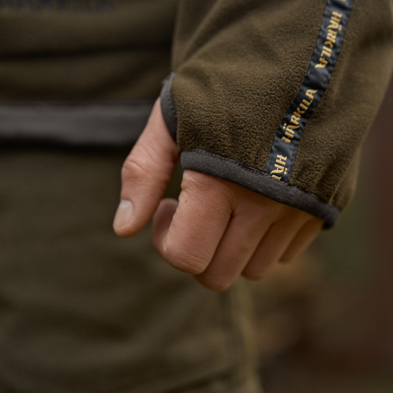 Omkeerbaar fleecevest Kamko Bronze/Willow Green Härkila