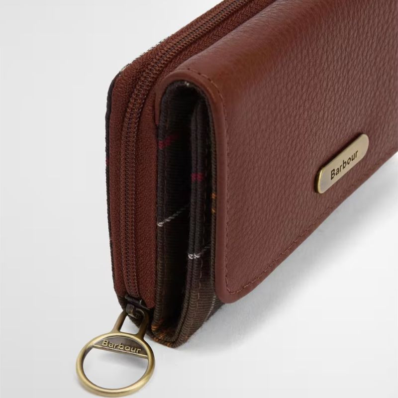 Porte-Monnaie Rosa en Cuir Barbour