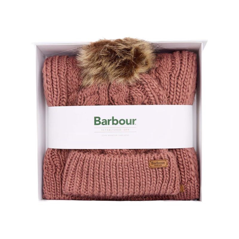 Coffret Bonnet et écharpe Penshaw Barbour