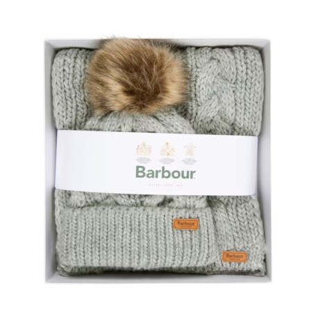 Coffret Bonnet et écharpe Penshaw Barbour
