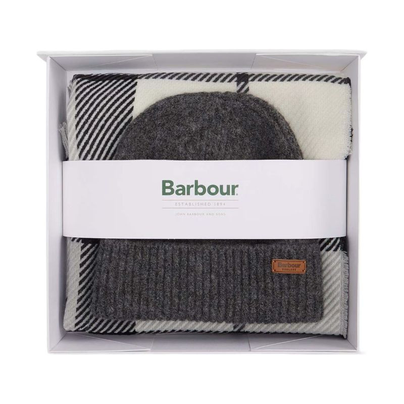 Coffret Bonnet Beanie et écharpe Blair Barbour