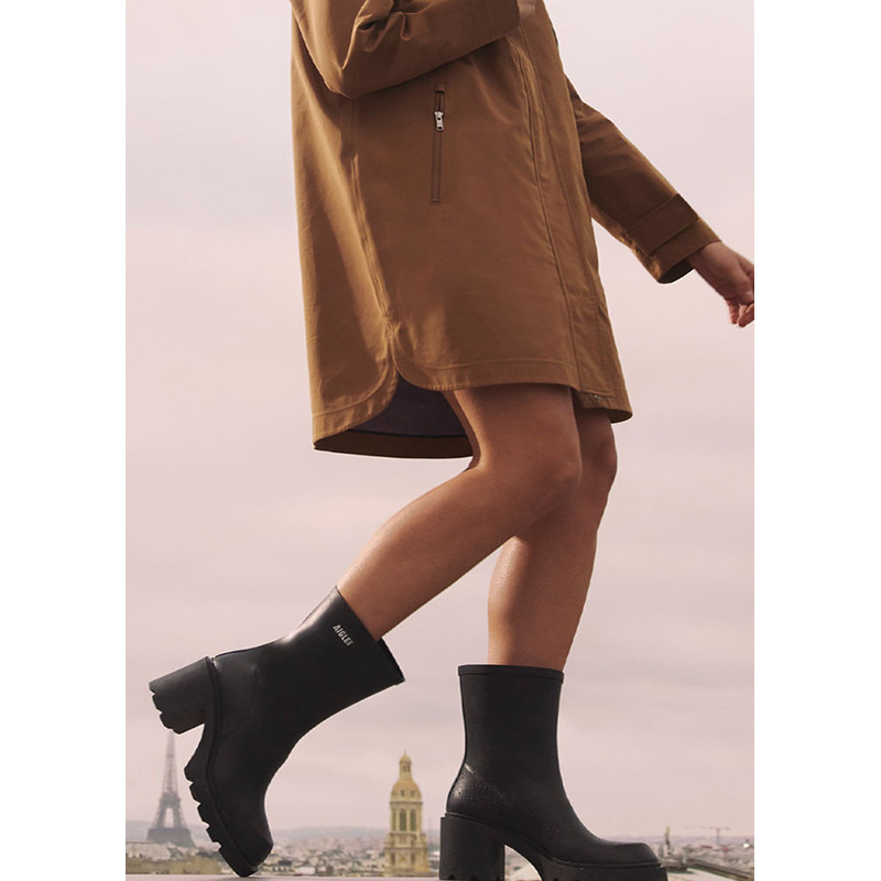 Bottes de pluie à talon Monceau Femme Aigle