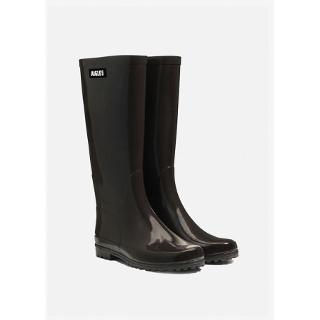 Bottes de pluie vernie Eliosa Femme Aigle