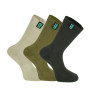 Lot de 3 paires Chaussettes de travail mi-longues Ridgeline