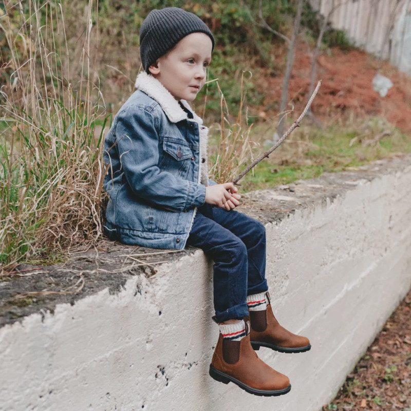 Boots Chelsea enfant Saddle Brown 1563 Blundstone