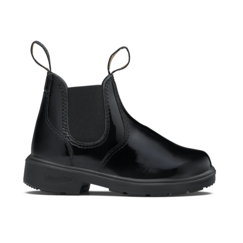 Boots Chelsea enfant Noir brillant 2255 Blundstone