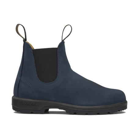 Boots Chelsea Classic mixte Navy Nubuck 1940 Blundstone