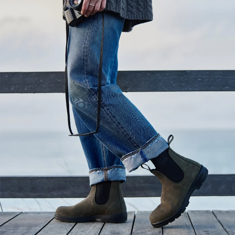 Laarzen Chelsea Classic mixte Forest Nubuck 2442 Blundstone