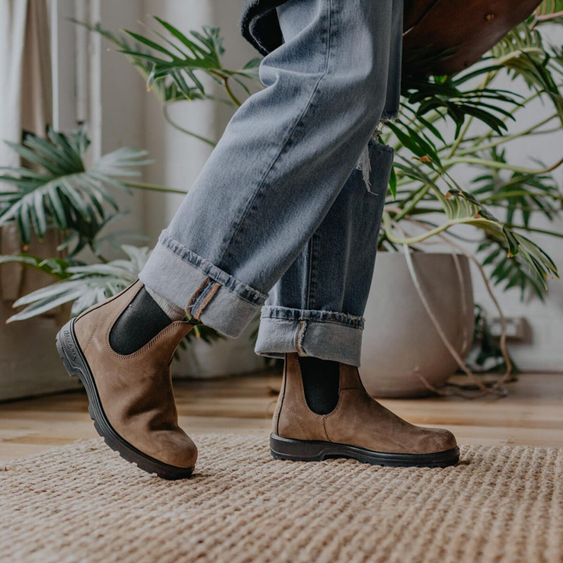 Laarzen Chelsea Classic mixte Stone Nubuck 1941 Blundstone