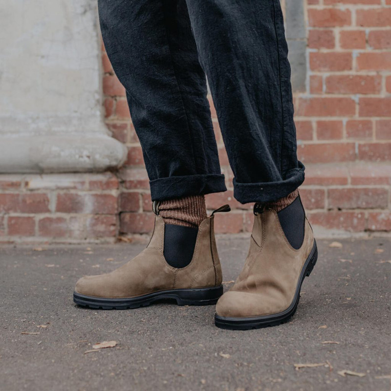 Laarzen Chelsea Classic mixte Stone Nubuck 1941 Blundstone