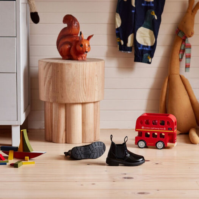 Kinder Chelsea laarzen Glimmend zwart 2255 Blundstone