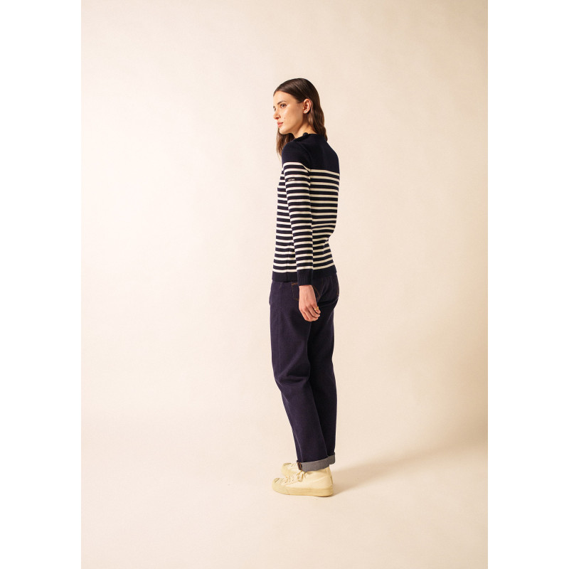 Pull Rochefort rayé femme Saint James