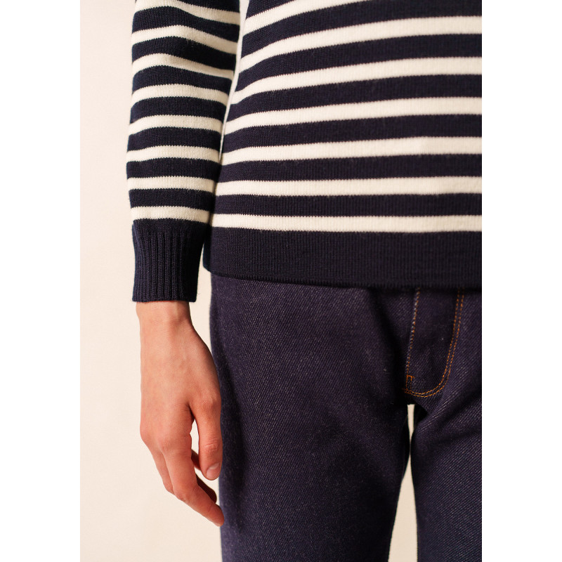 Pull Rochefort rayé femme Saint James