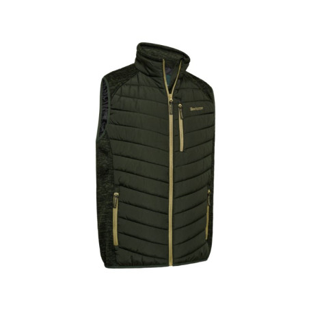 Gilet matelassée bi-matière Moor Deerhunter