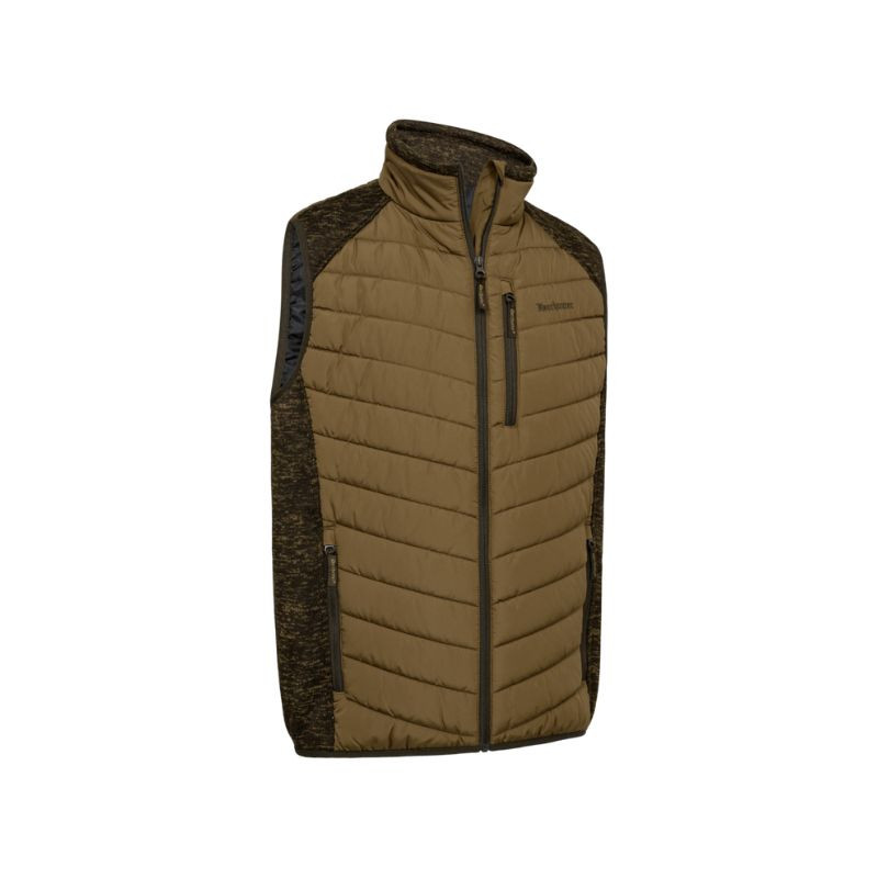 Gilet matelassée bi-matière Moor Deerhunter