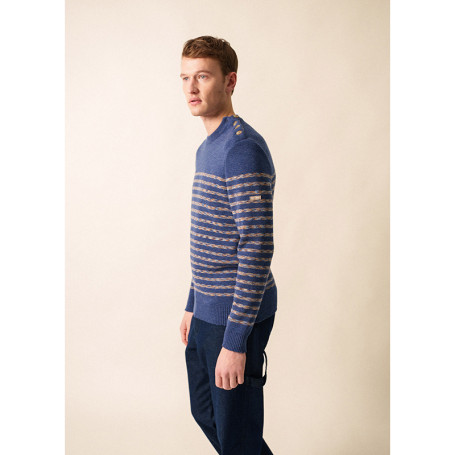Pull rayé Binic West Saint James