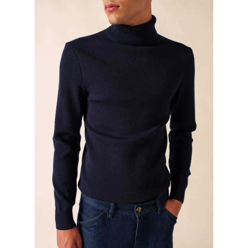 Pull Col Roulé Bretagne Saint James