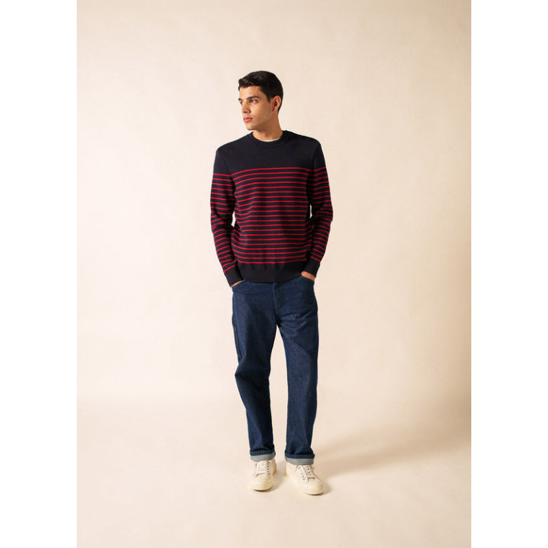 Pull Binic rayé Saint James