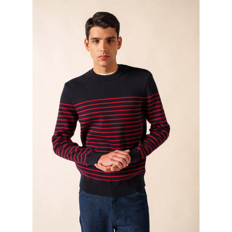 Pull Binic rayé Saint James