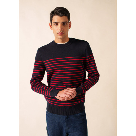 Pull Binic rayé Saint James