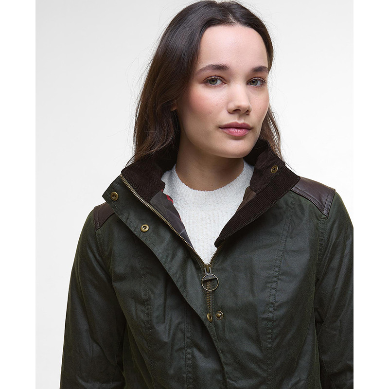 Veste huilée Fern Femme Barbour
