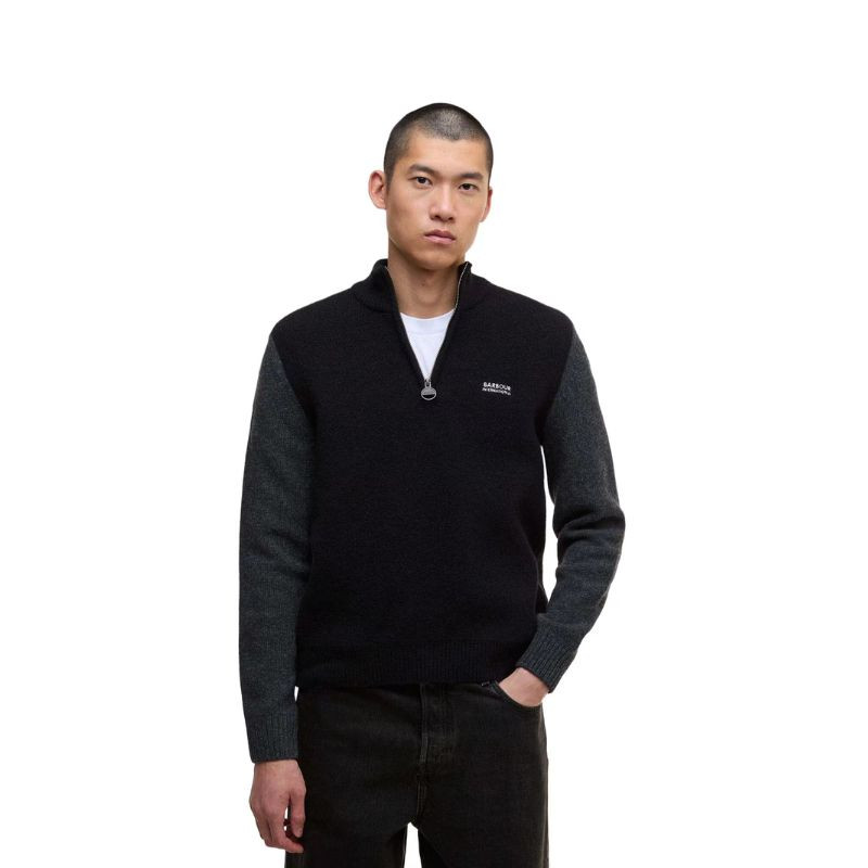 Pull demi-zippé Hutchy Barbour International