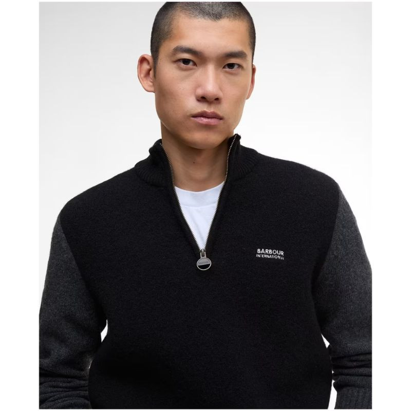 Pull demi-zippé Hutchy Barbour International