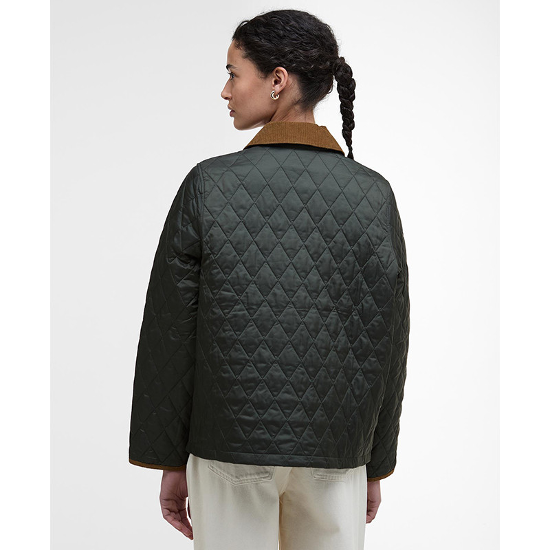 Veste matelassée Icons courte Liddesdale Femme Barbour