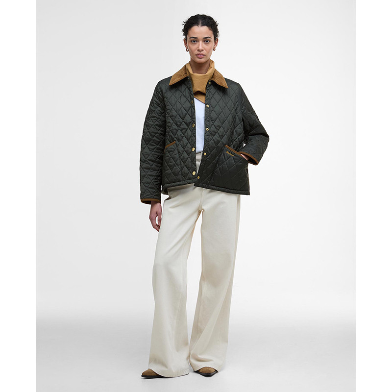 Veste matelassée Icons courte Liddesdale Femme Barbour