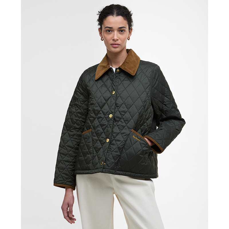 Veste matelassée Icons courte Liddesdale Femme Barbour