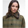 Barbour Wollen Vrouwenmantel Vlas Lily