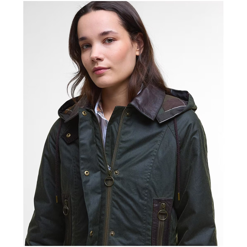 Veste huilée Ivy Femme Barbour