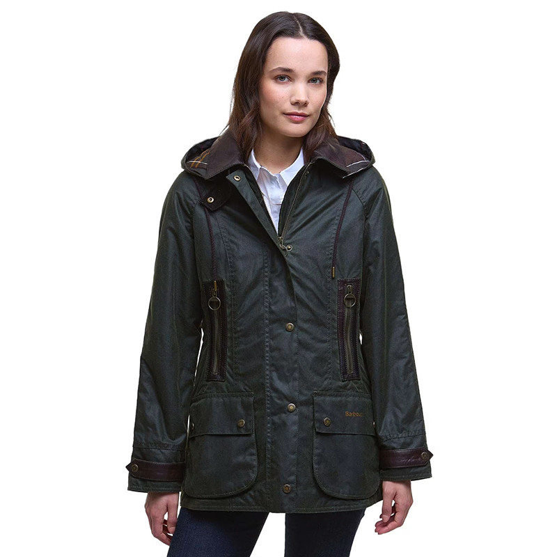Veste huilée Ivy Femme Barbour
